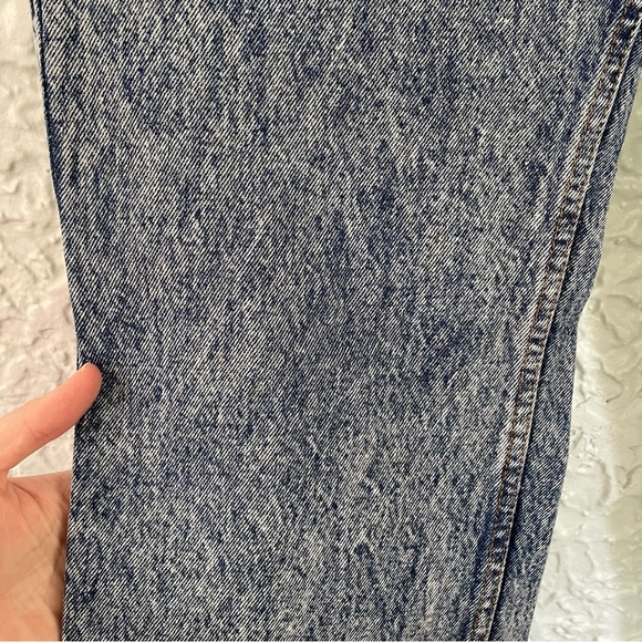 Vintage Levi’s 501-0109 Button Fly Jeans Acid Wash High Rise Straight Leg Sz 33 - Picture 3 of 10